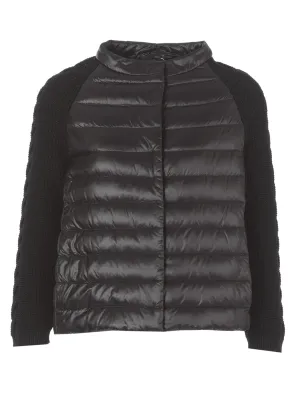 Herno Buttoned Long-Sleeved Padded Jacket