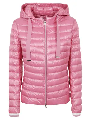 Herno Zip-Up Hooded Padded Jacket