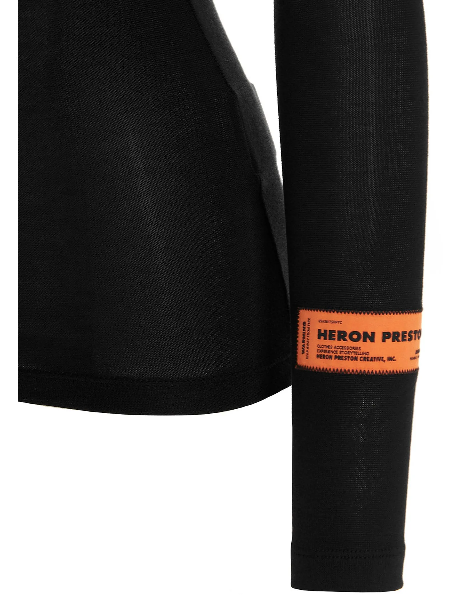 Heron Preston Cut-Out Long-Sleeved T-Shirt