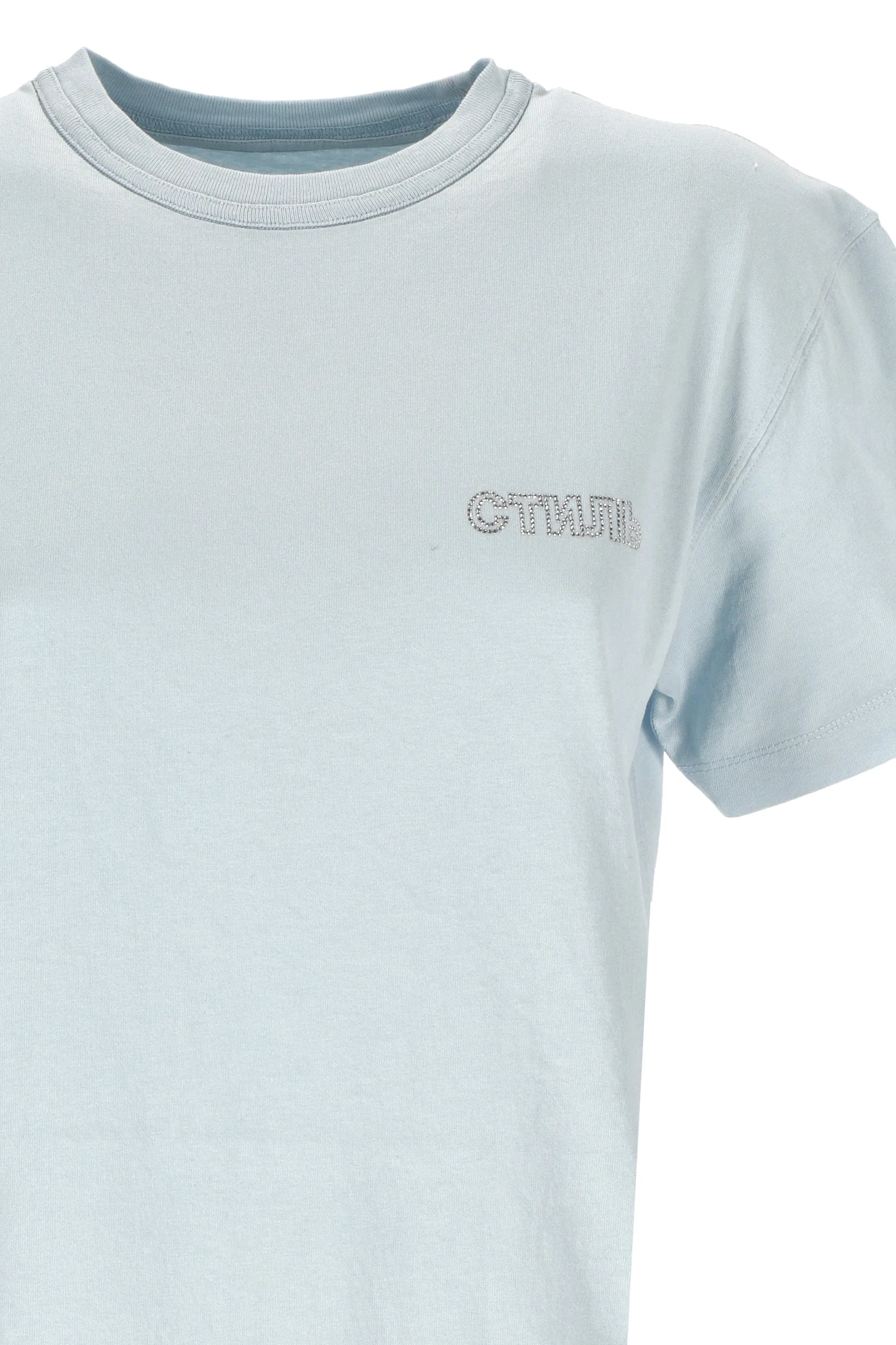 Heron Preston Logo-Patch Crewneck T-Shirt