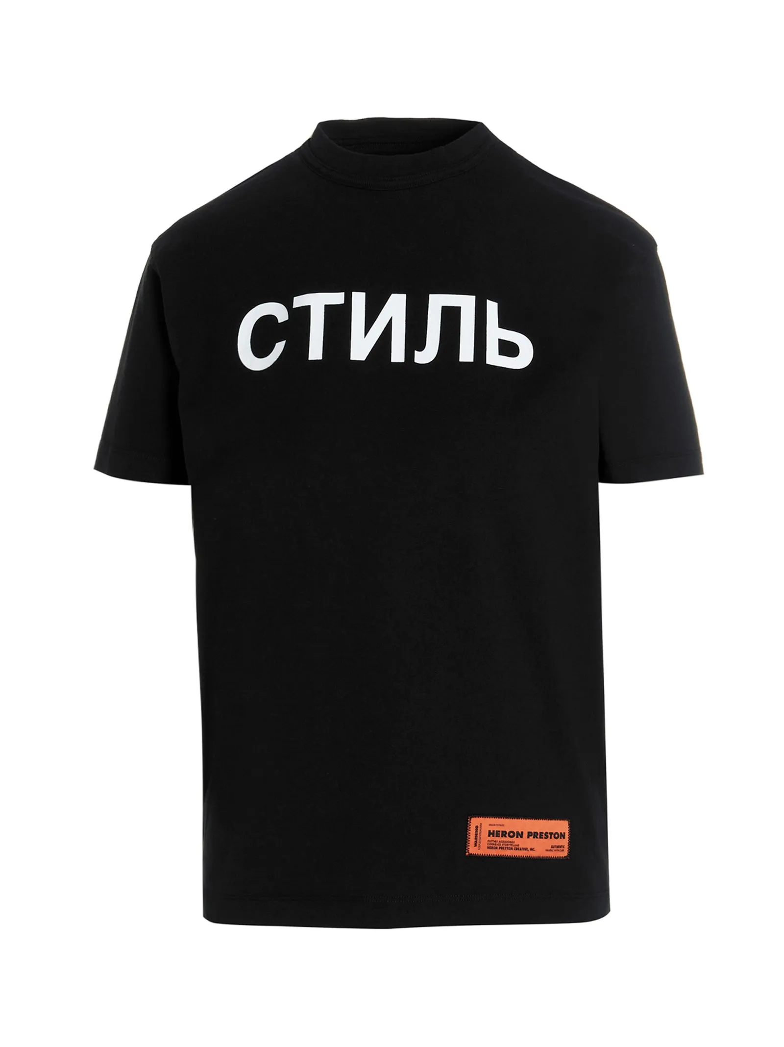 Heron Preston Logo Patch Crewneck T-Shirt