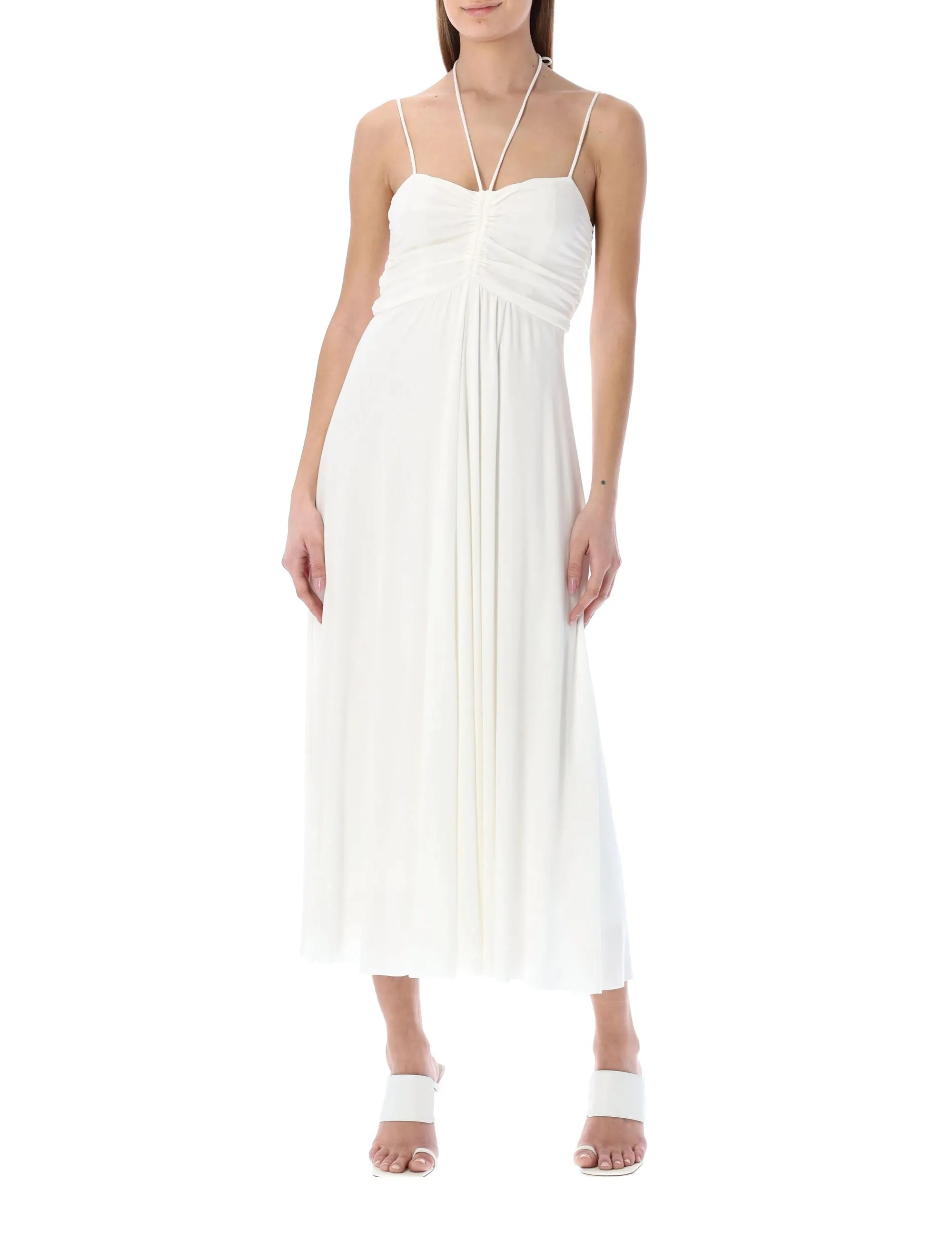 Isabel Marant Jenila Spaghetti Straps Midi Dress