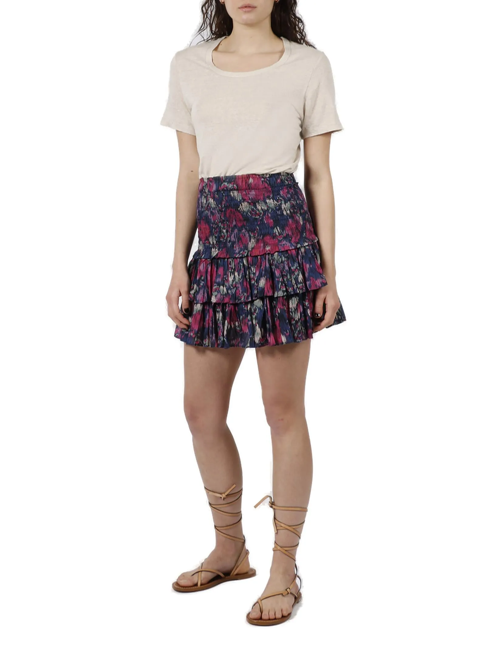 Isabel Marant toile Crewneck Short-Sleeved T-Shirt