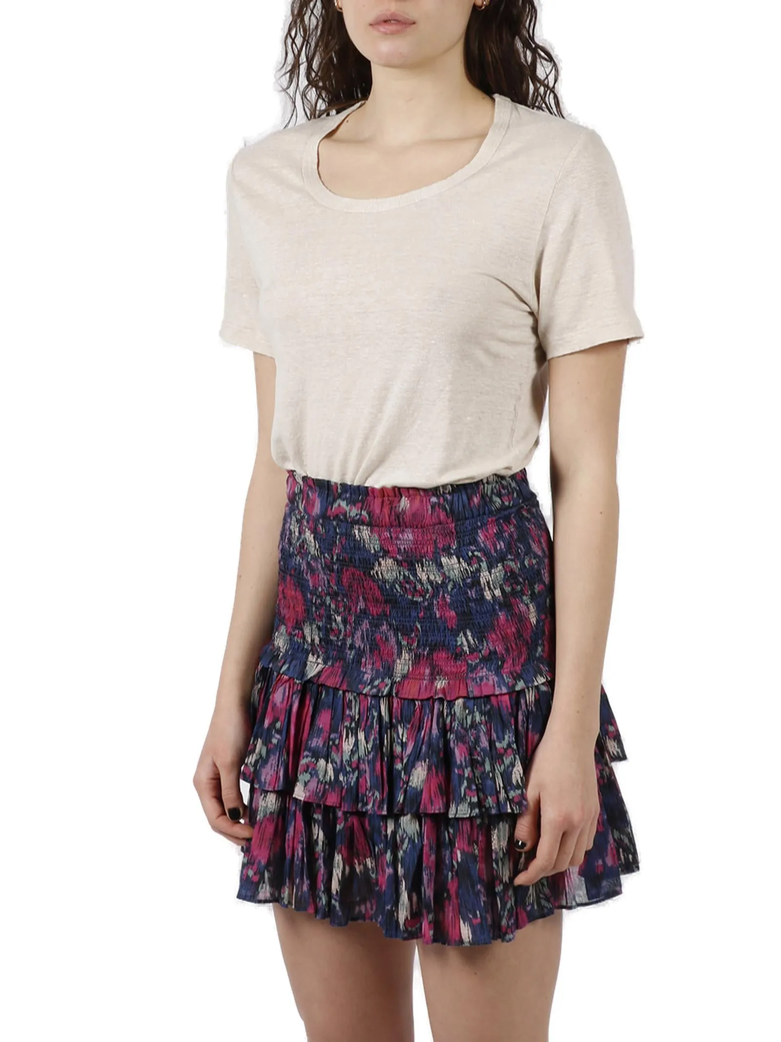 Isabel Marant toile Crewneck Short-Sleeved T-Shirt