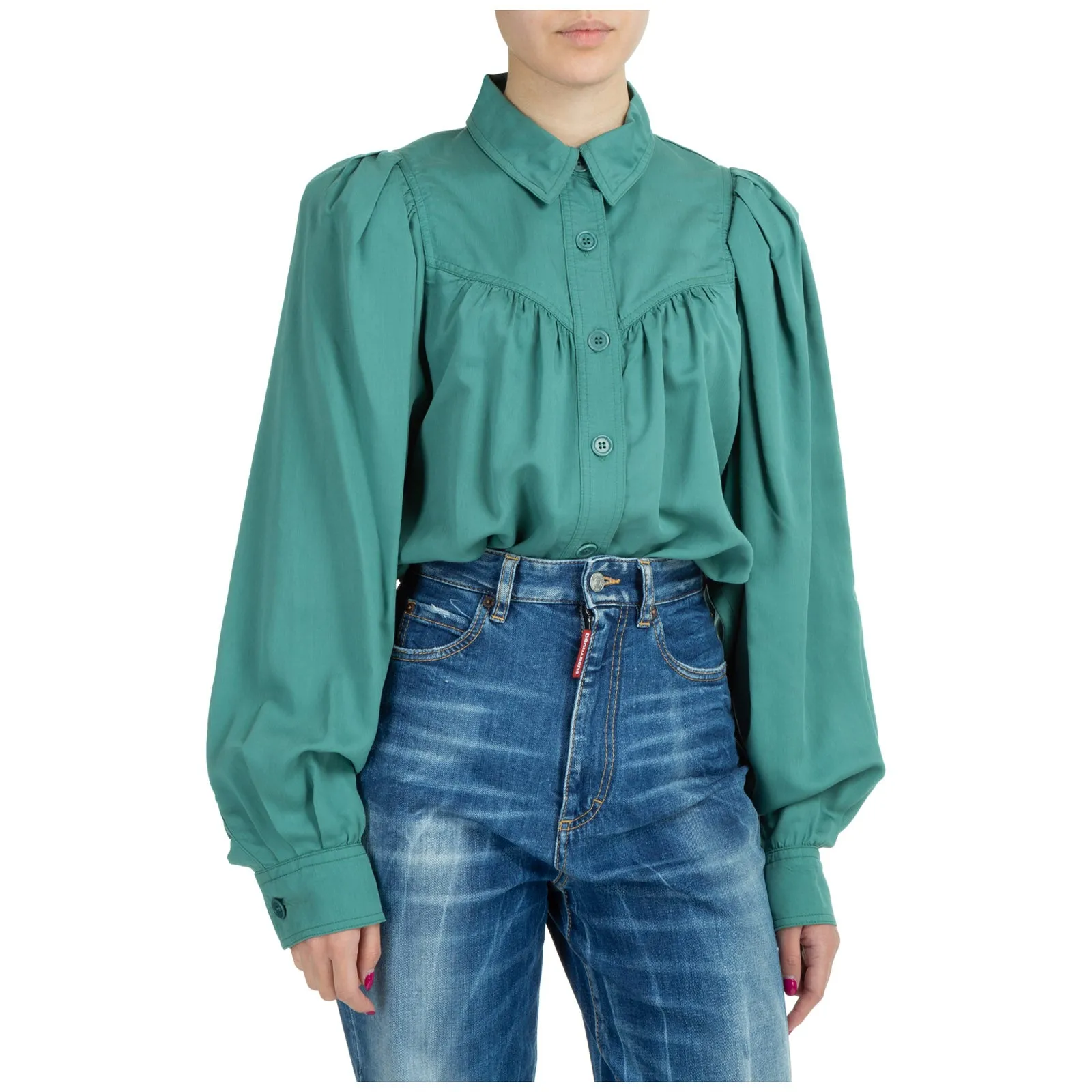 Isabel Marant toile Severine Long Sleeved Top