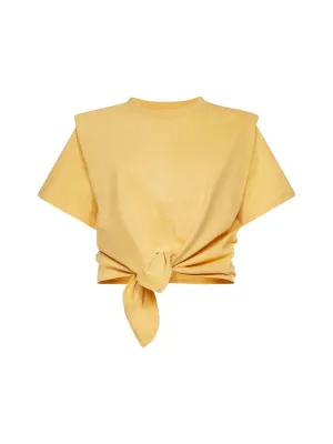 Isabel Marant Waist-Tie Crewneck T-Shirt