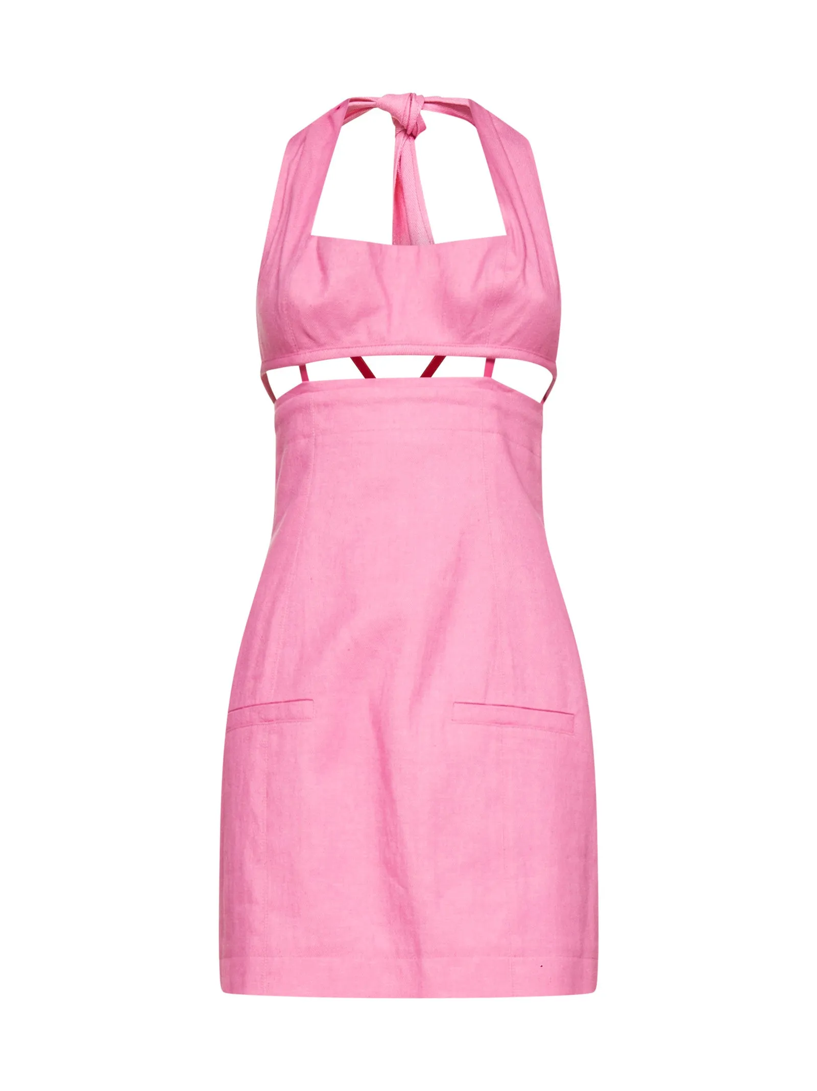 Jacquemus Sleeveless Cut Out Mini Dress
