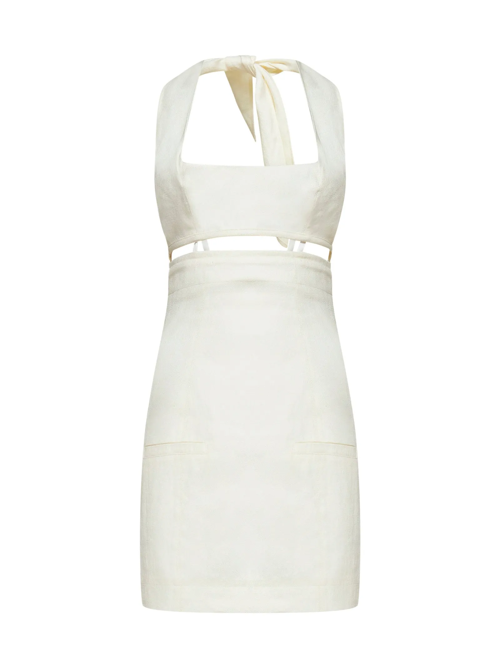 Jacquemus Sleeveless Cut Out Mini Dress