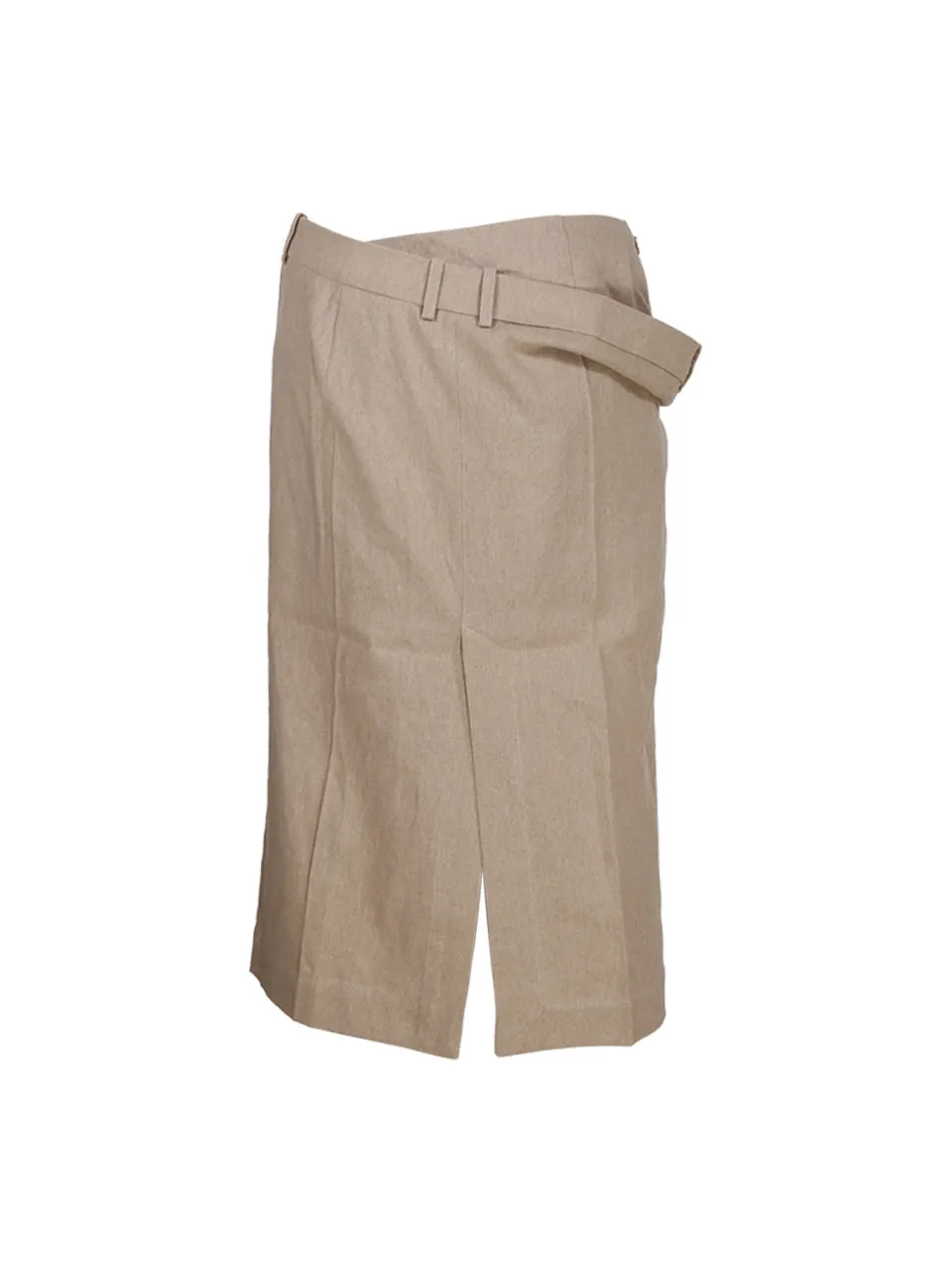 Jacquemus Vela Draped Midi Pencil Skirt