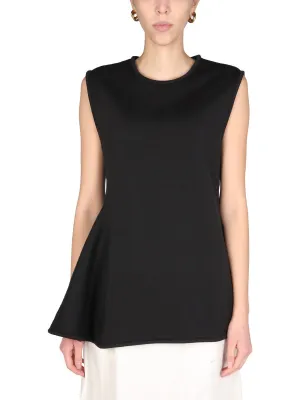 Jil Sander Crewneck Sleeveless Top