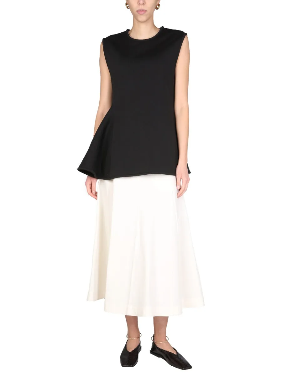 Jil Sander Crewneck Sleeveless Top