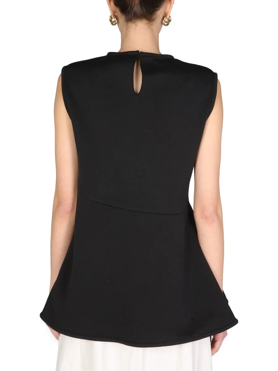 Jil Sander Crewneck Sleeveless Top