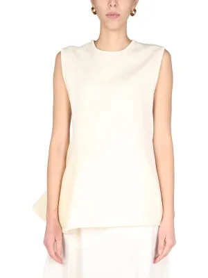 Jil Sander Crewneck Sleeveless Top