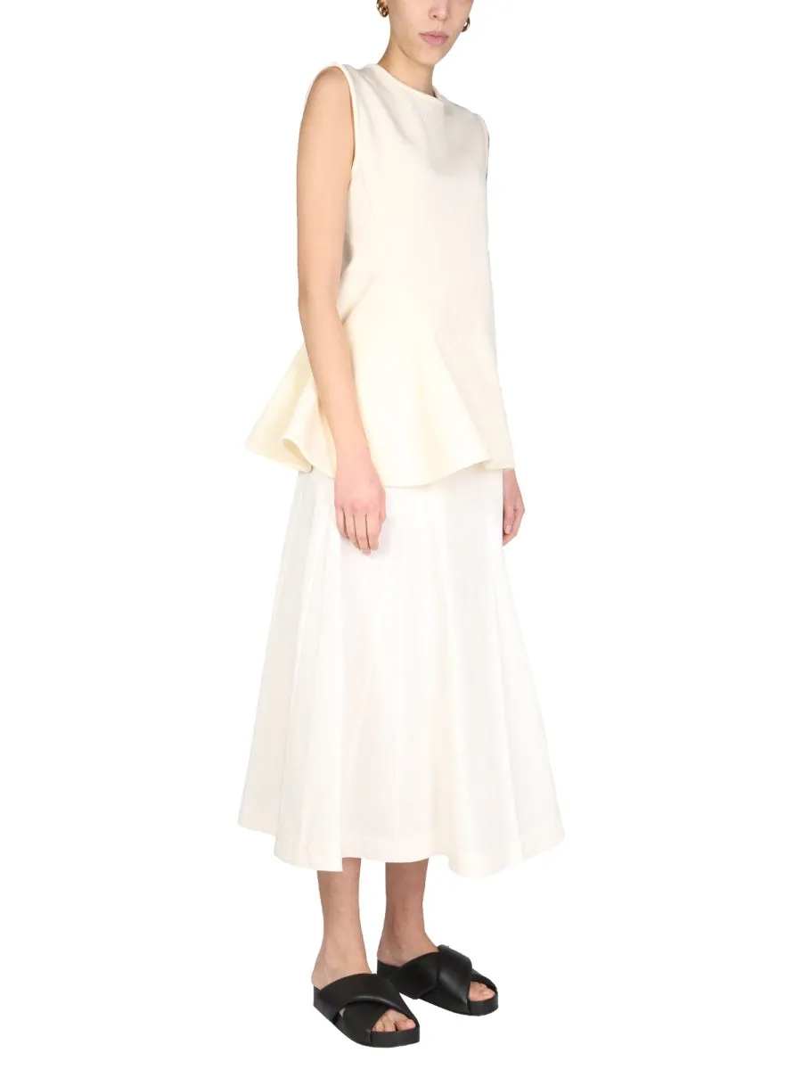 Jil Sander Crewneck Sleeveless Top