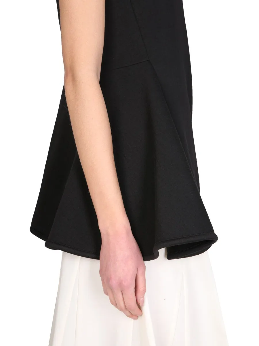 Jil Sander Crewneck Sleeveless Top