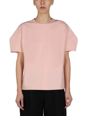 Jil Sander Round-Neck Short-Sleeved Top