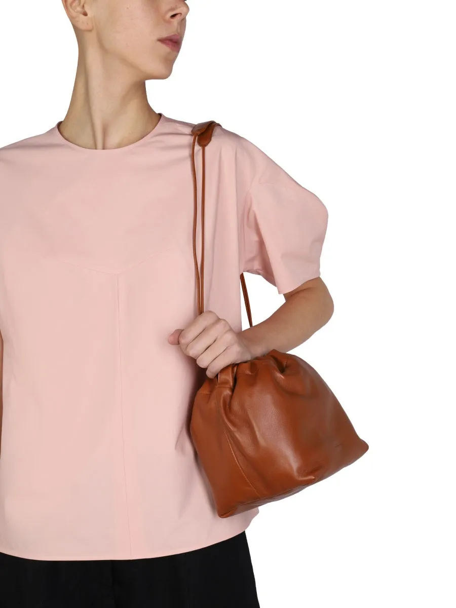 Jil Sander Round-Neck Short-Sleeved Top