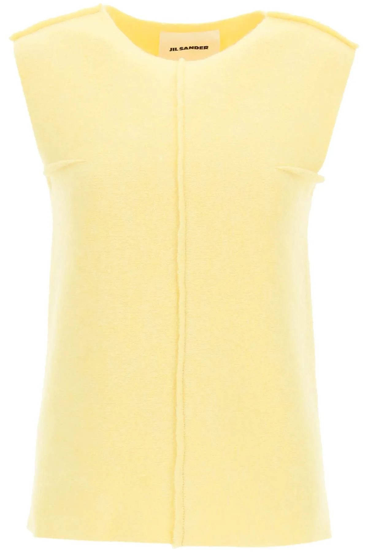 Jil Sander Sleeveless Round-Neck Top