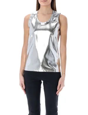 Junya Watanabe Metallic Effect Tank Top