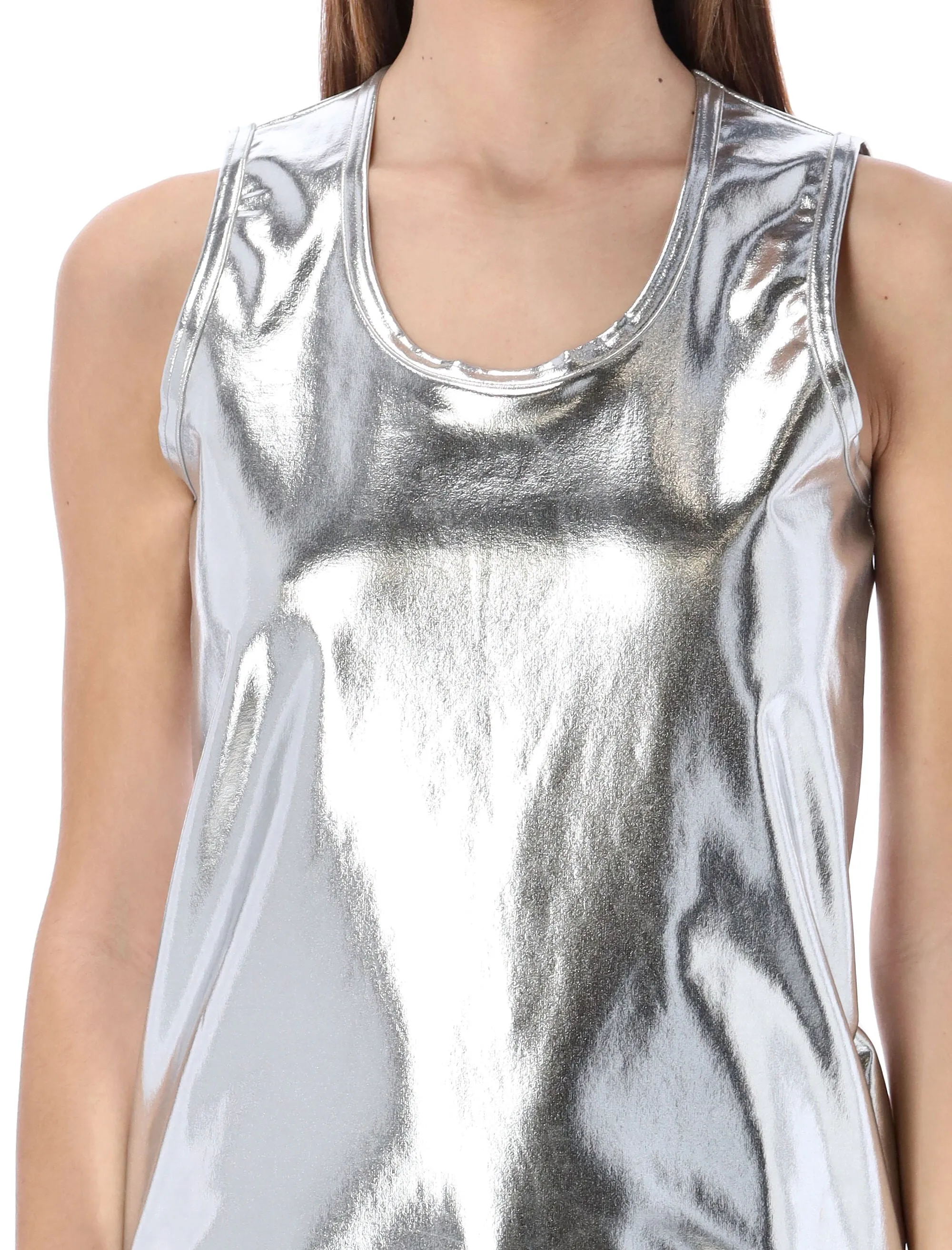 Junya Watanabe Metallic Effect Tank Top