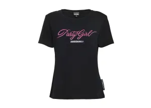 Just Cavalli Party Girl Crewneck T-Shirt