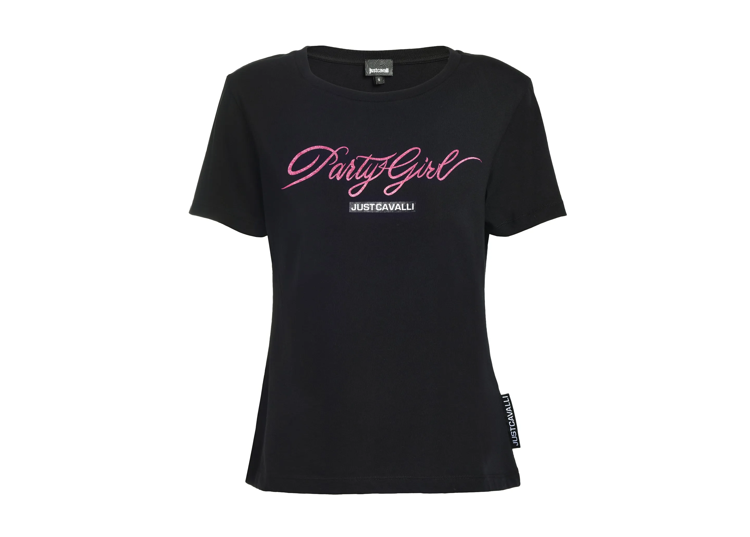 Just Cavalli Party Girl Crewneck T-Shirt