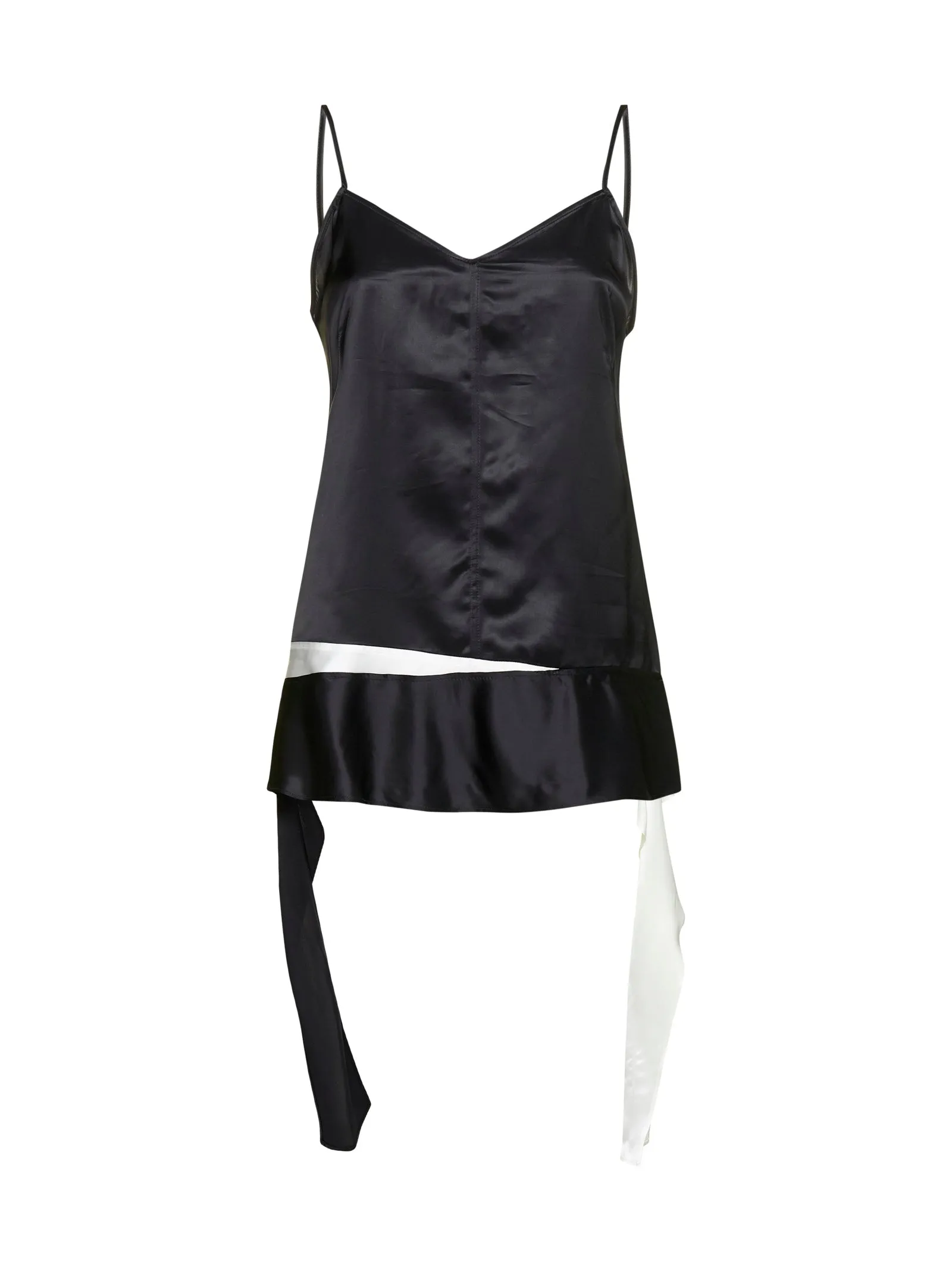 JW Anderson Draped V-Neck Sleeveless Top