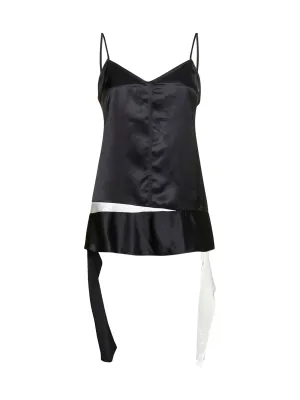 JW Anderson Draped V-Neck Sleeveless Top