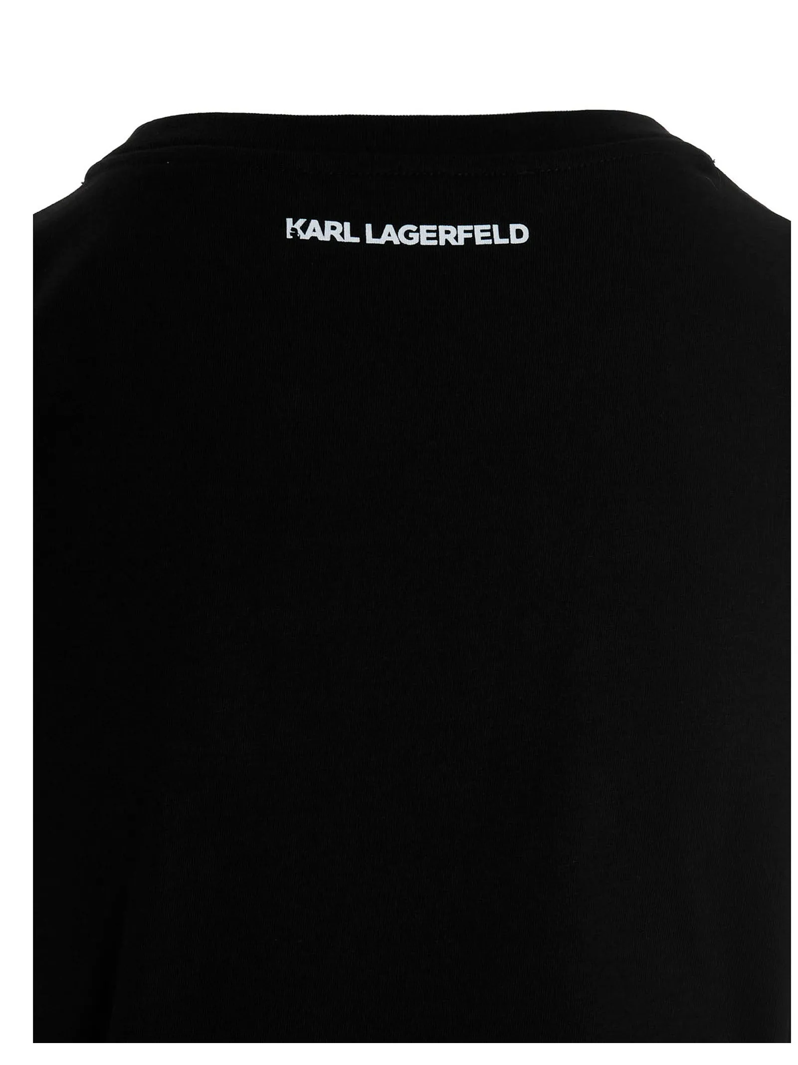 Karl Lagerfeld Ikonik Karl Peeking Pocket T-Shirt