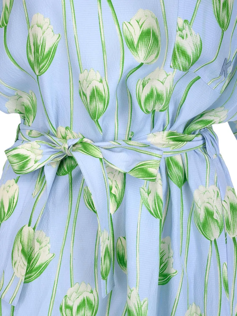 Kenzo All-Over Printed Belted Dress