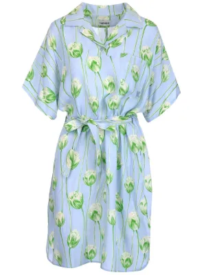 Kenzo All-Over Printed Belted Dress