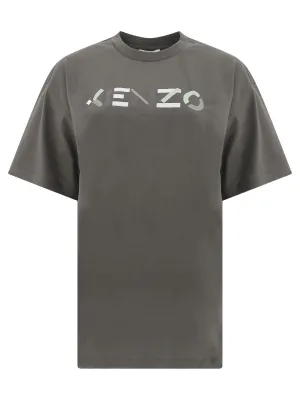 Kenzo Logo Print Oversized T-Shirt