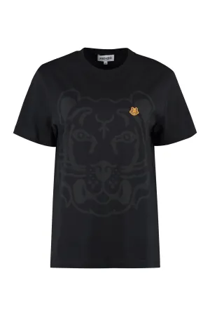 Kenzo Tiger Printed Crewneck T-Shirt