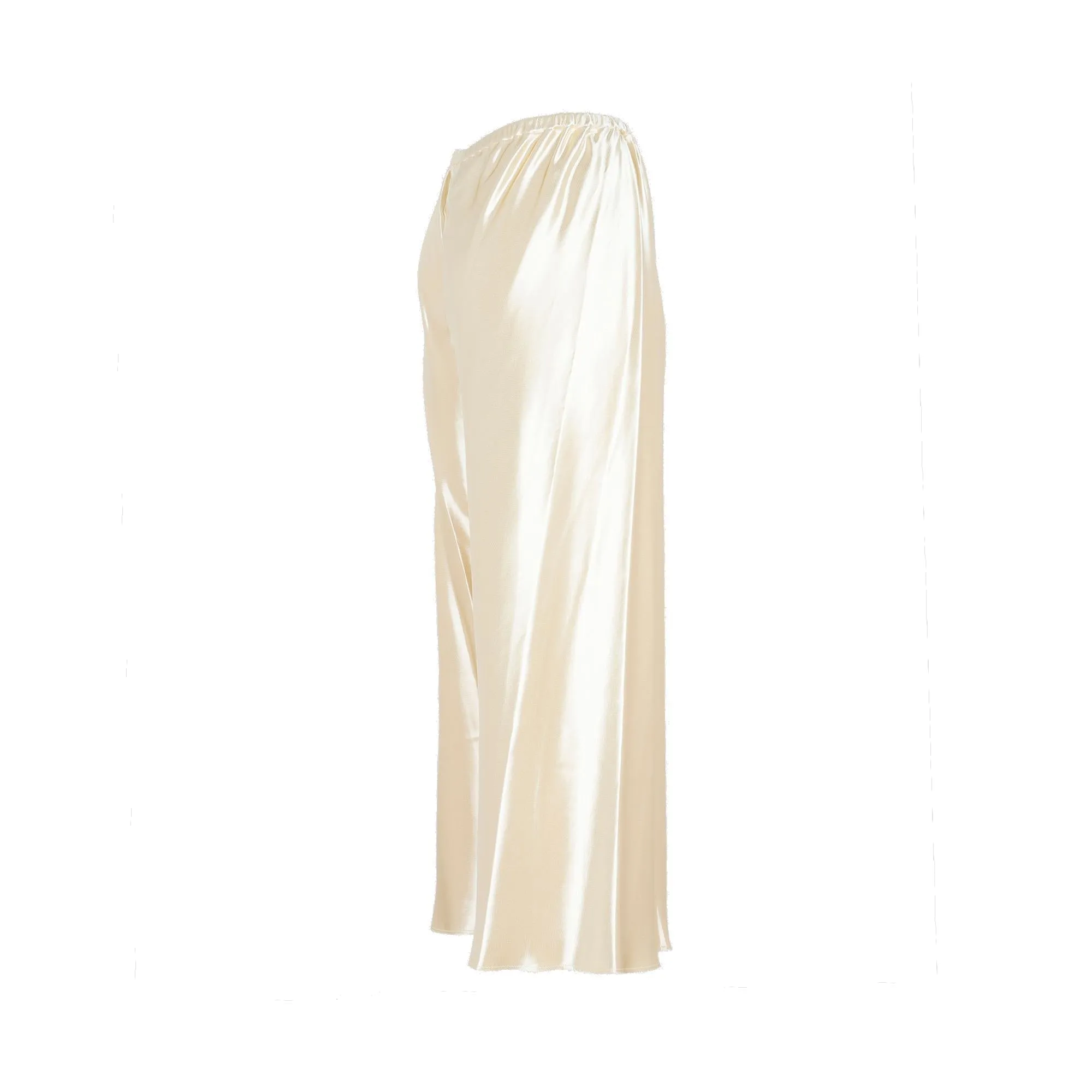 Khaite Lindy Wide Leg Elastic Waist Pants