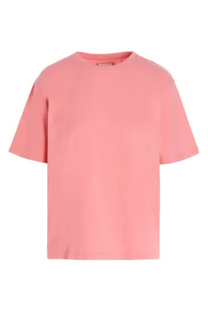 Khaite Mae Logo Patched Crewneck T-Shirt