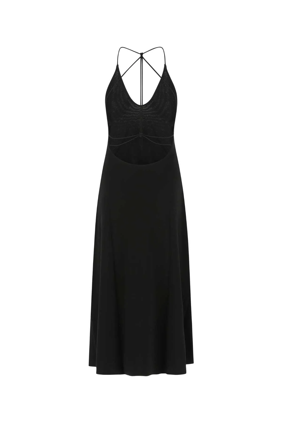Khaite Strapped Sleeveless Midi Dress