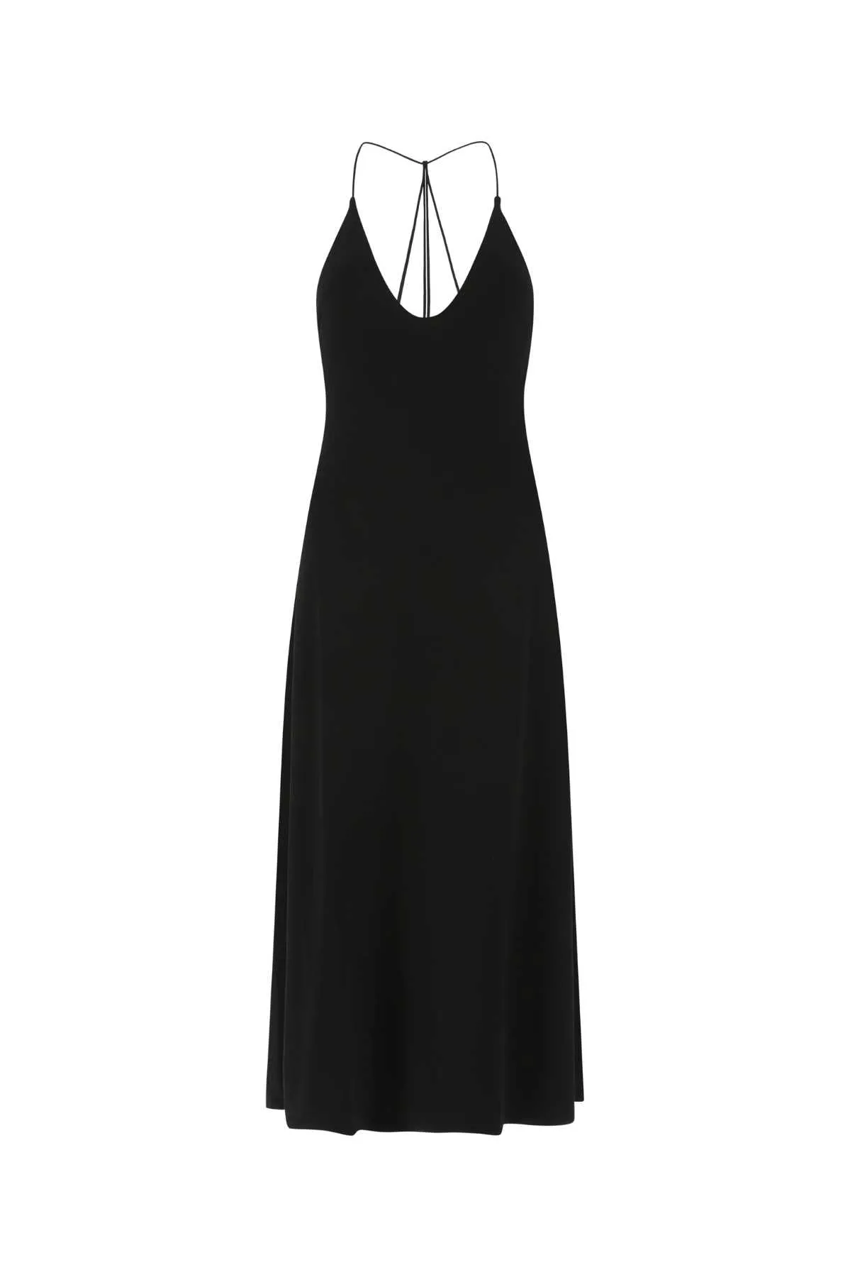 Khaite Strapped Sleeveless Midi Dress