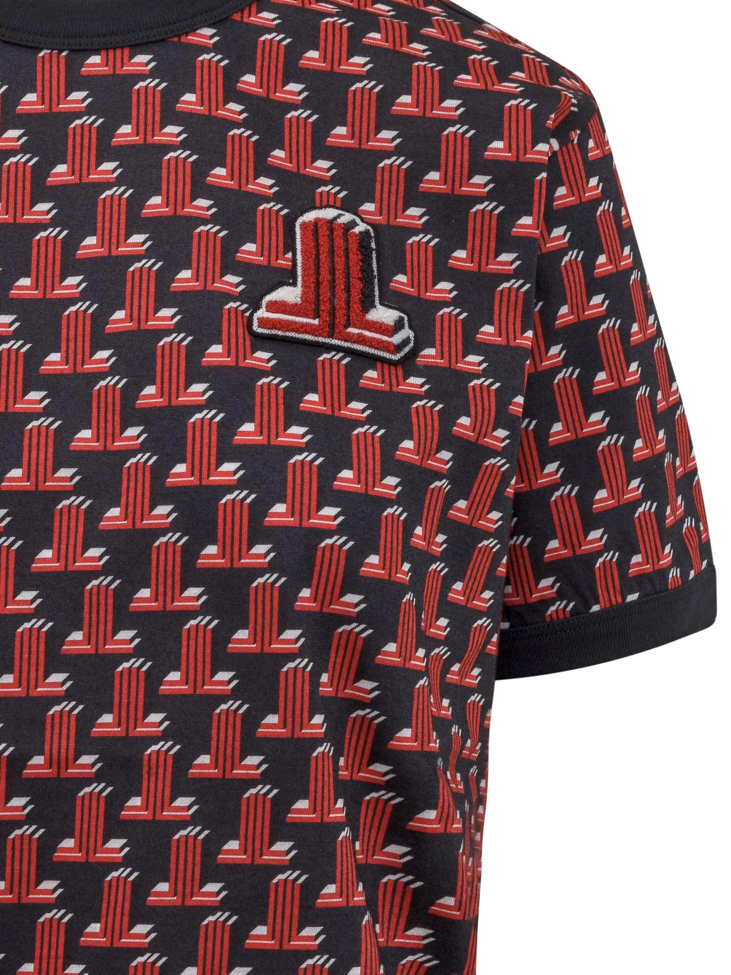 Lanvin Monogram Logo Patch T-Shirt