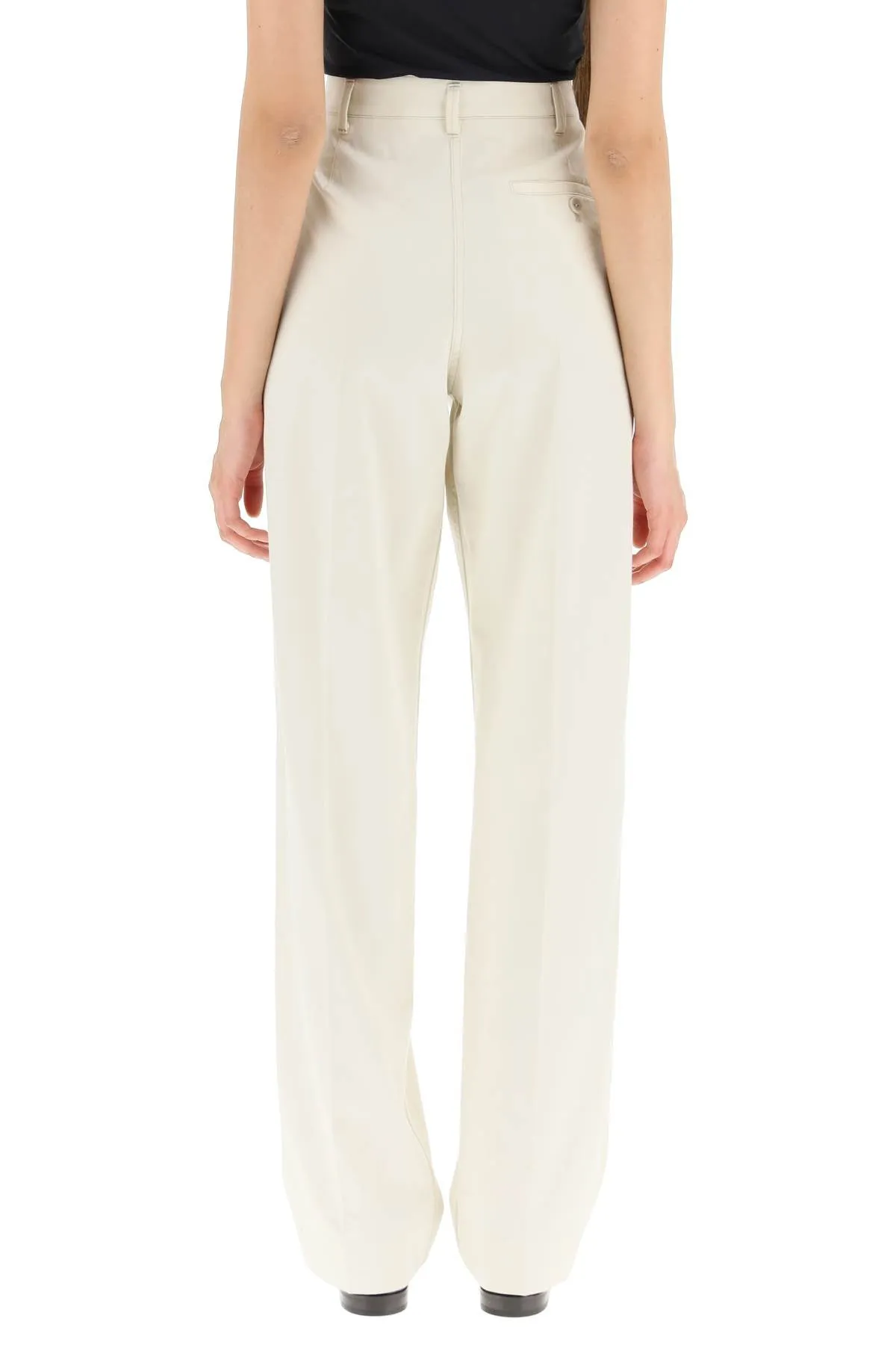 Lemaire Straight-Leg High-Waisted Pants