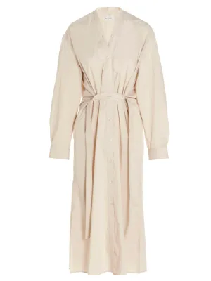 Lemaire Tie-Waist Buttoned Dress