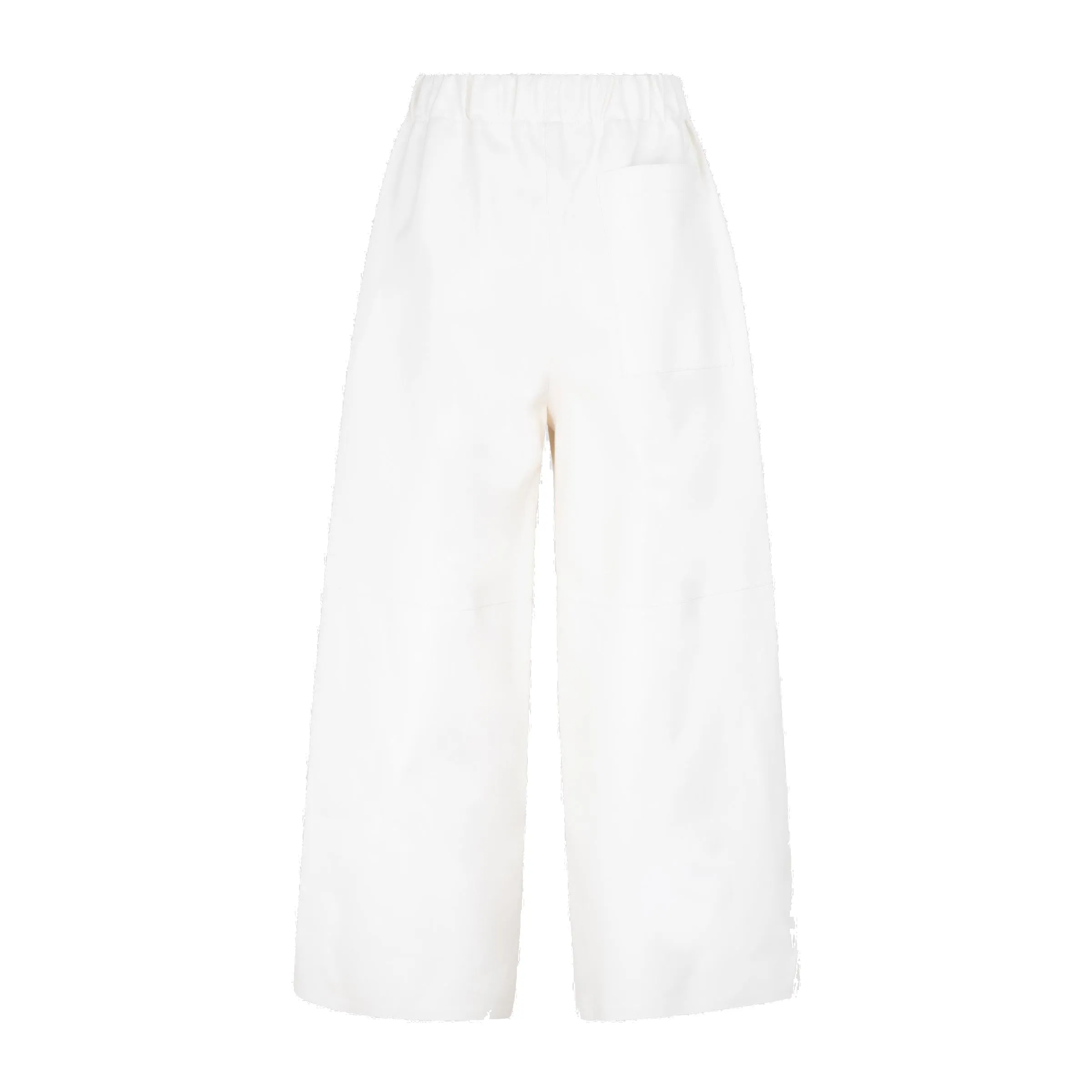 Loewe Elasticated Waist Cropped Leather Pants