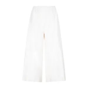 Loewe Elasticated Waist Cropped Leather Pants