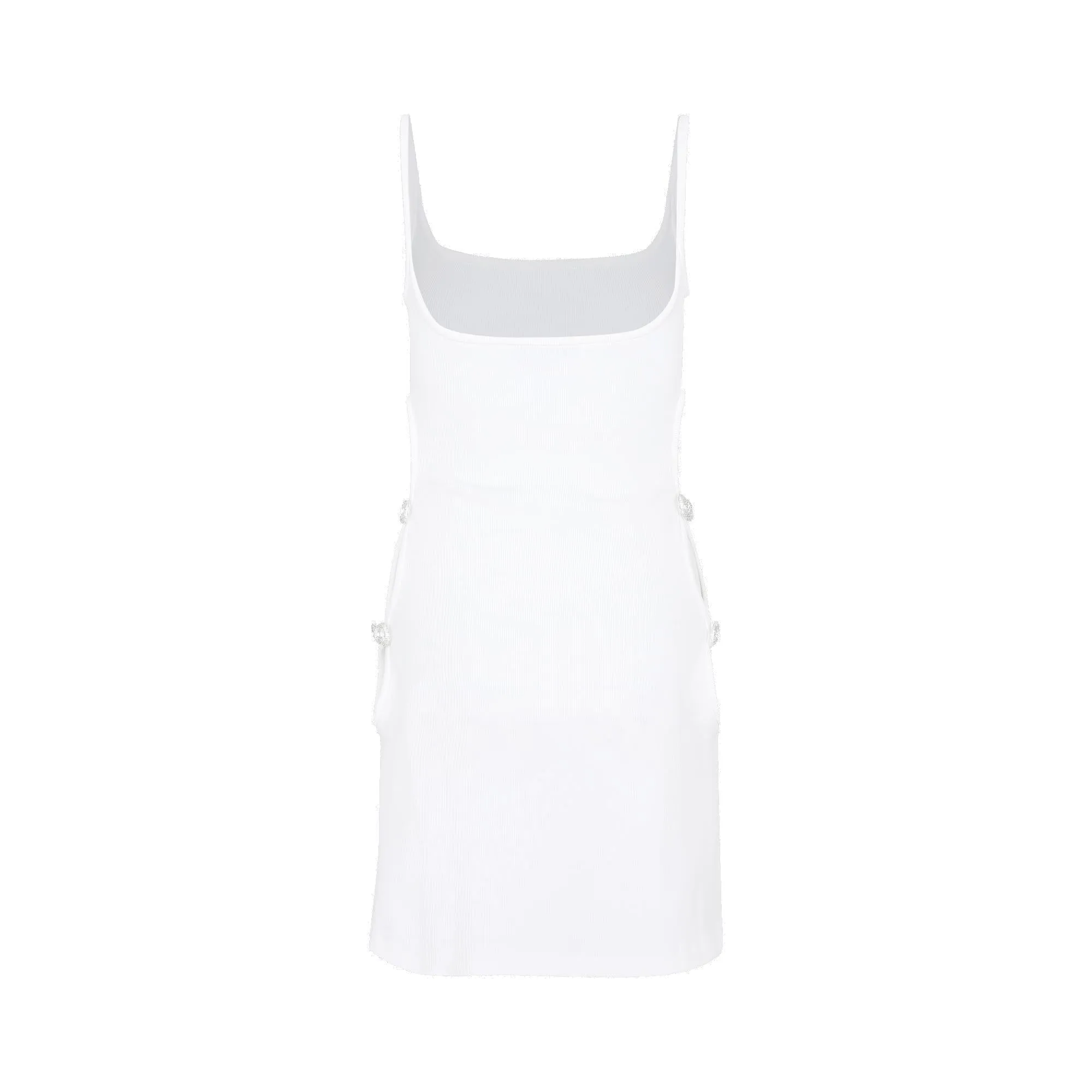 Mach & Mach Bow Detailed Sleeveless Mini Dress
