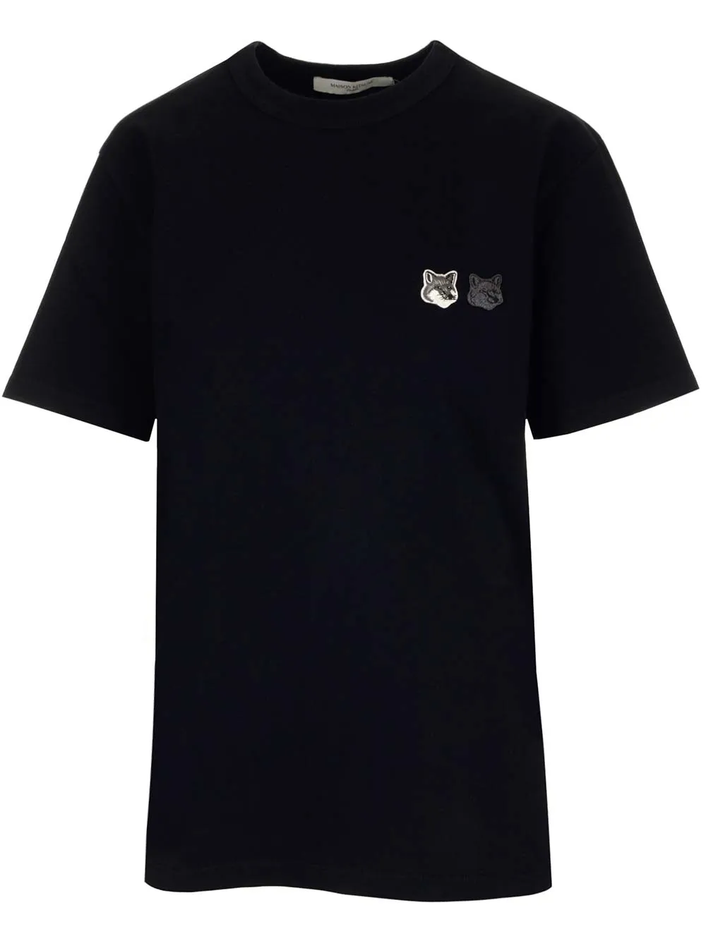 Maison Kitsun Double Fox Head Patch Classic T-Shirt