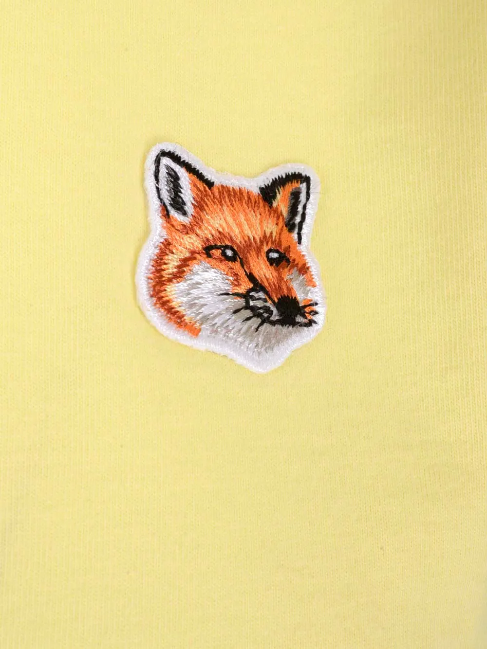 Maison Kitsun Fox Head Patch Classic T-Shirt
