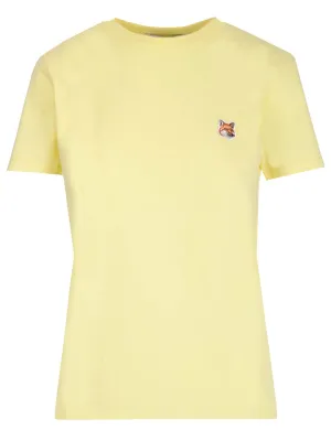 Maison Kitsun Fox Head Patch Classic T-Shirt
