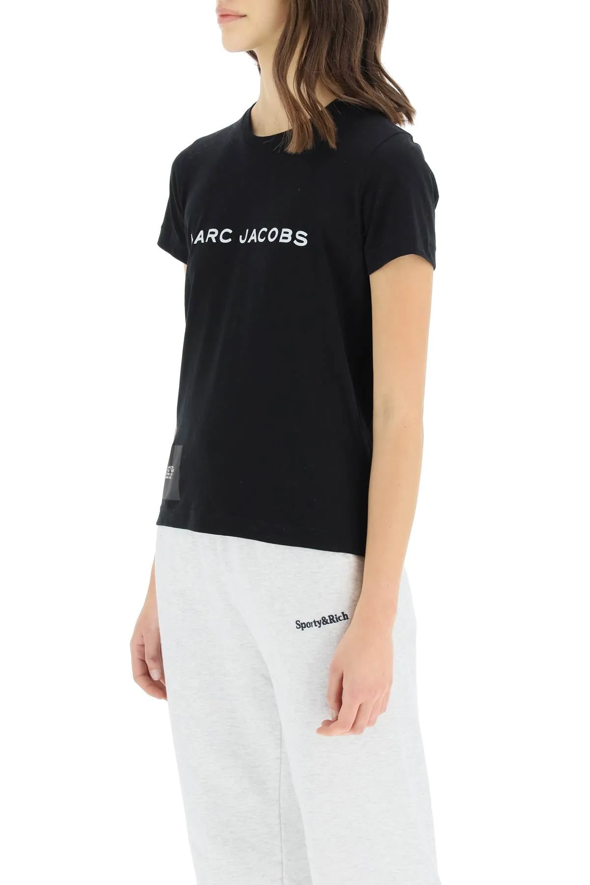 Marc Jacobs Logo Print Crewneck T-Shirt