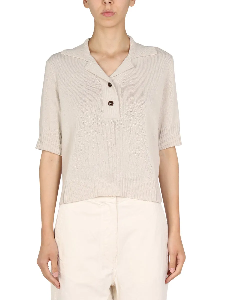 Margaret Howell Classic Short-Sleeved Polo Top