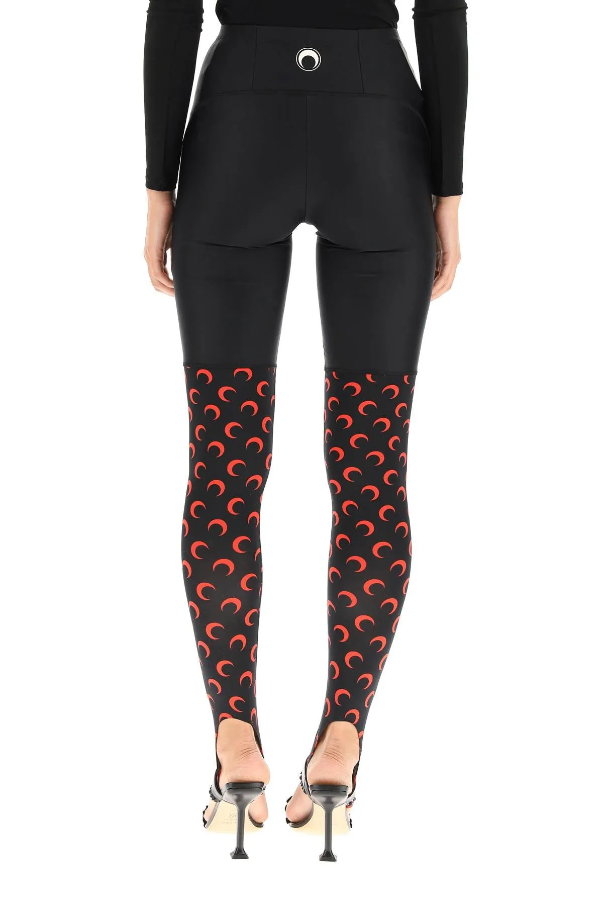 Marine Serre Crescent Moon Cycling Leggings
