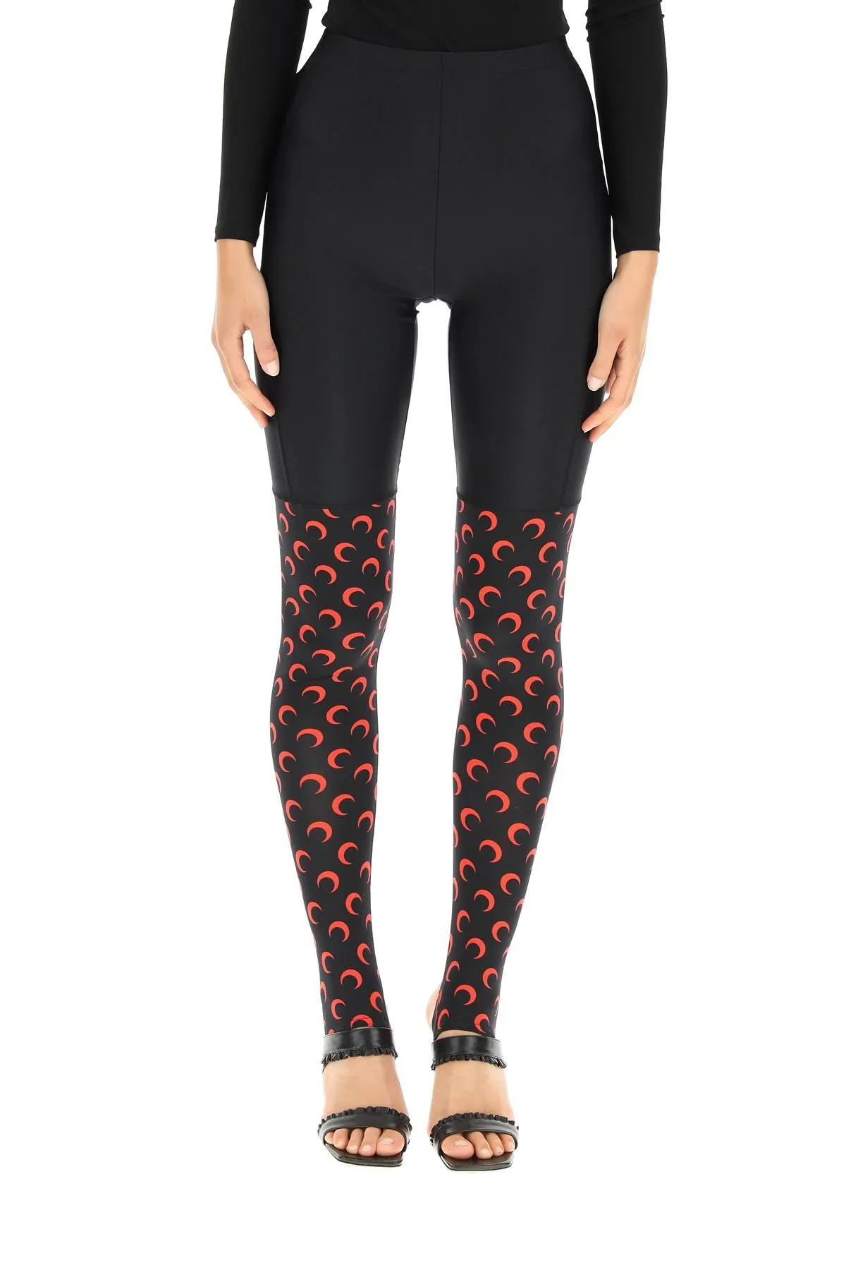 Marine Serre Crescent Moon Cycling Leggings
